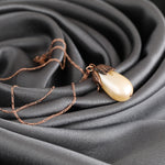 925 Sterling Rosegold Gold Plated Chain "Cafe Au Lait" - K925-110