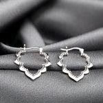 Drop Aura Ornament Earrings - 925 Sterling Silver Oriental Fairytale Earrings - Ear925-96