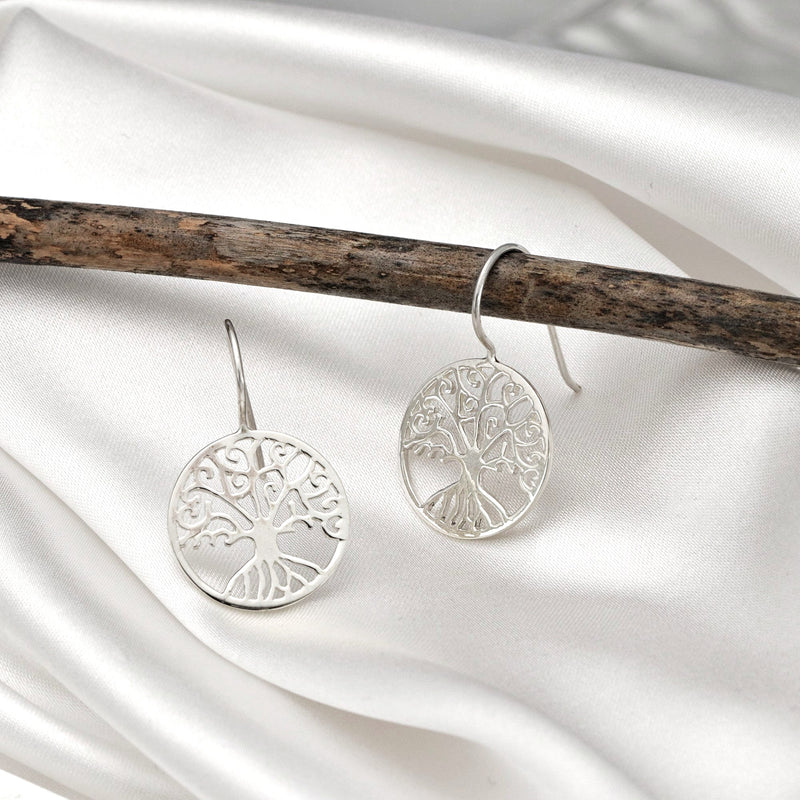 925 sterling silver earrings "Tree"