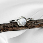 Pearl Ring - 925 Sterling Silver Elegant Maritime Jewelry - RG925-12