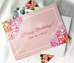 Gift card "Happy Birthday! Nice to have you!"
