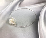 Elegant Pusteblumen Seed Bracelet Minimalist Silver Beared Jewelry -RETARM-32