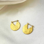925 Sterling Gold Plated Earrings Moonlight OHR925-68