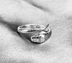 Ring "Schlange" 925 Sterling Silber - RG925-34