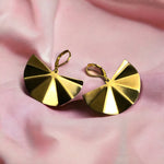 Antique Fan Earrings - Vintage Inspired Flamenco Tango Argentina Style Earrings - Vinohr-95